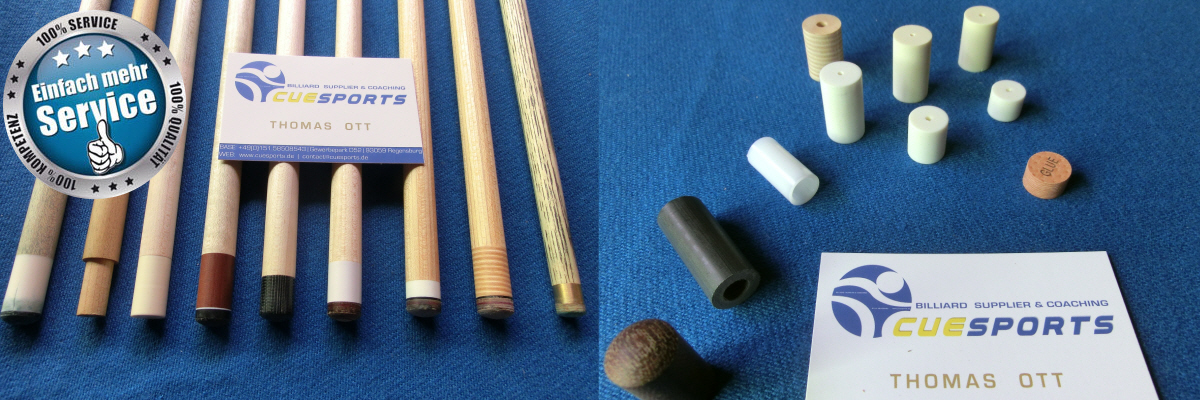 Ferrulen erneuern bei Cuesports