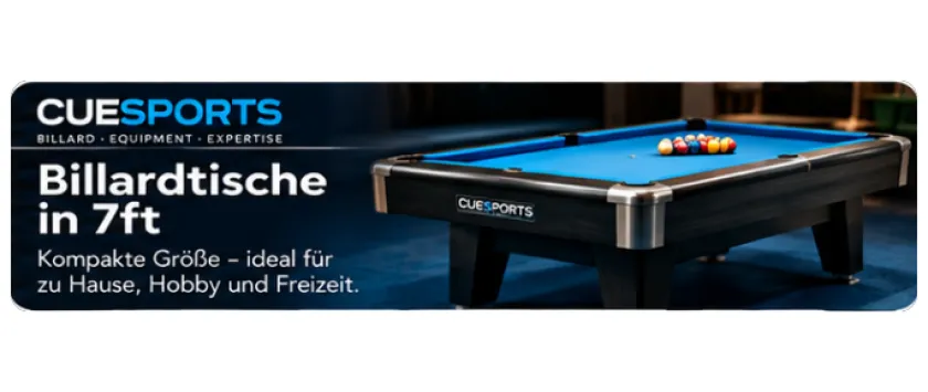 Heim & Haus Poolbillard Tische 5-7 Fuß