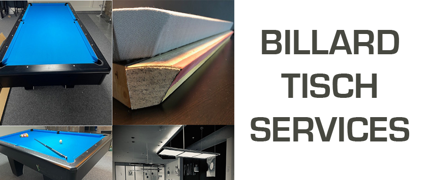 Billardtisch Services