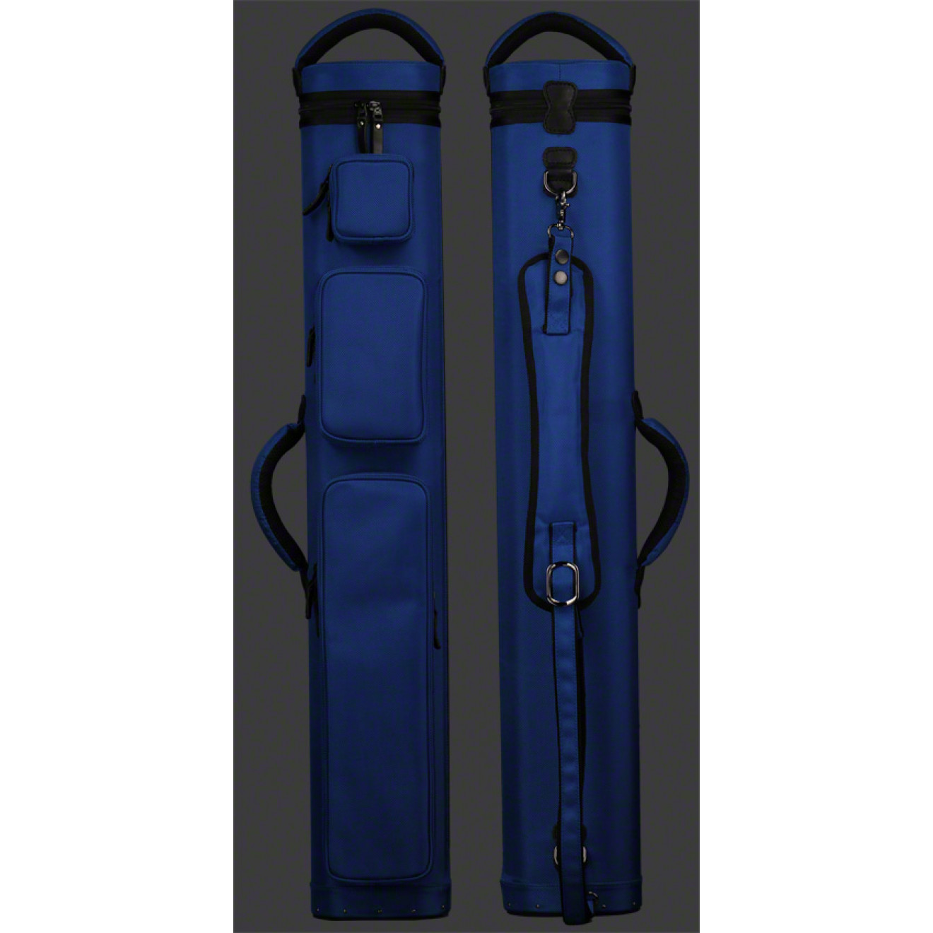 Queuetasche, JB Ultimate Rugged Blue 3x4 Pool Cue Case