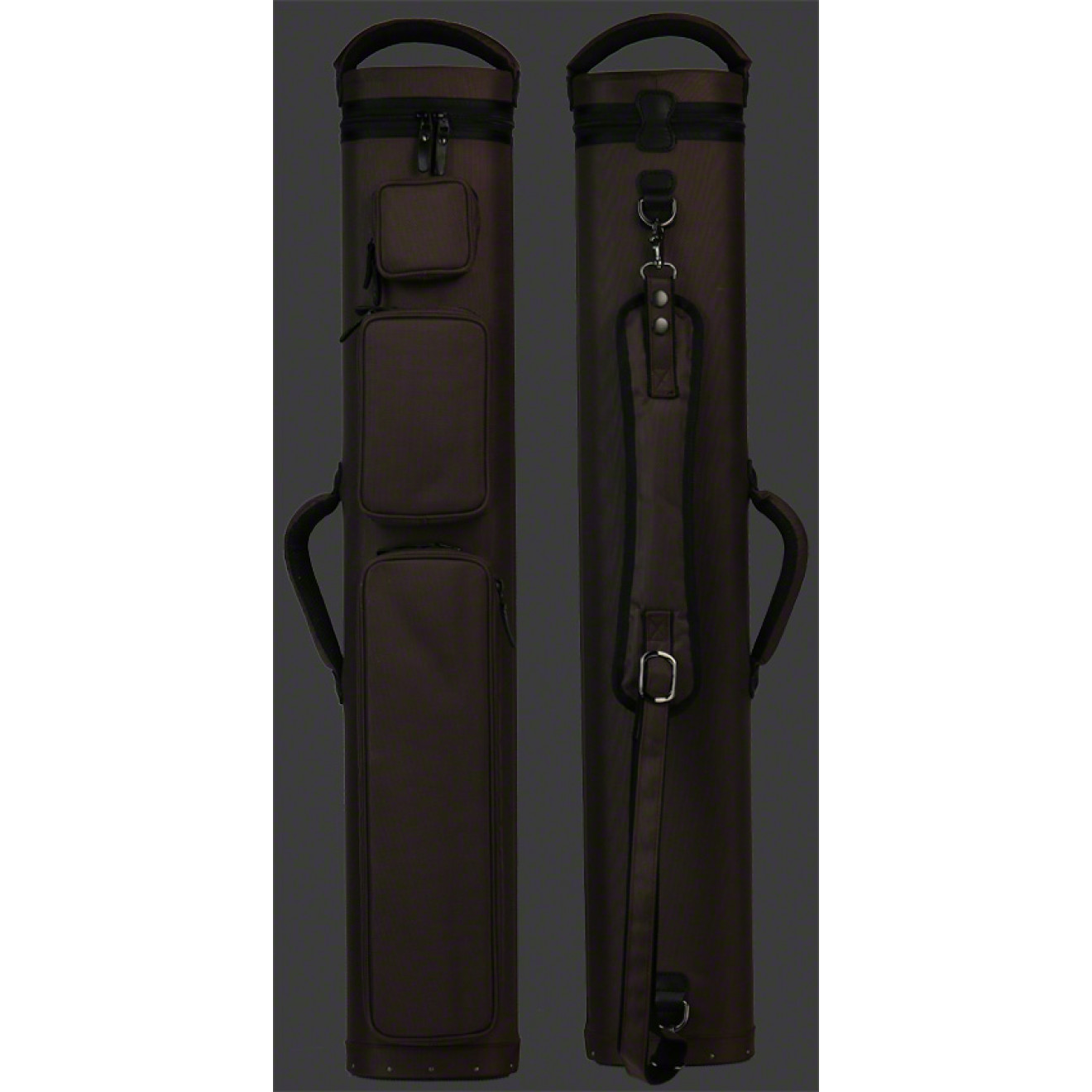 Queuetasche, JB Ultimate Rugged brown 3/6 Pool Cue Case