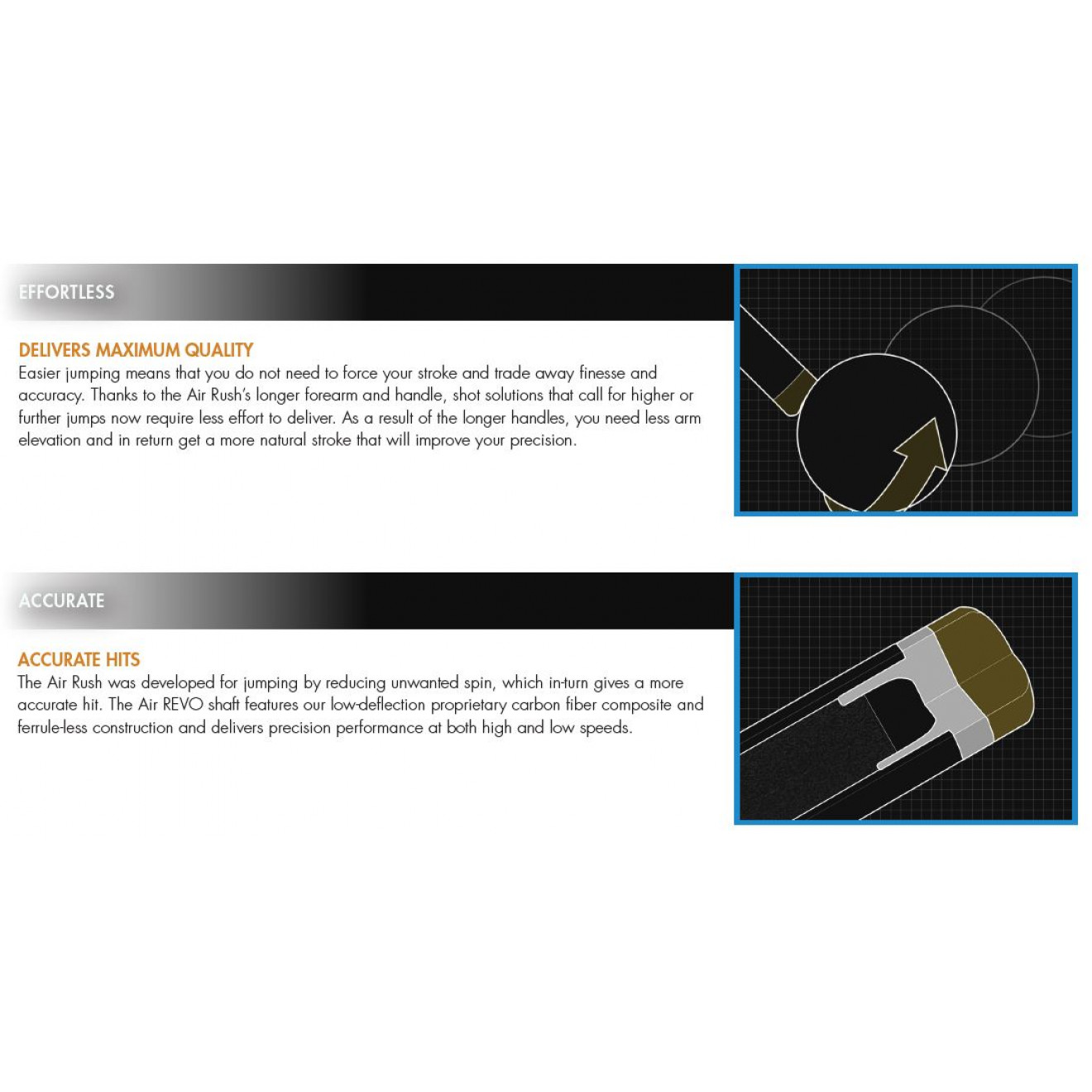 Predator AIR RUSH  Jump Queue mit Extension