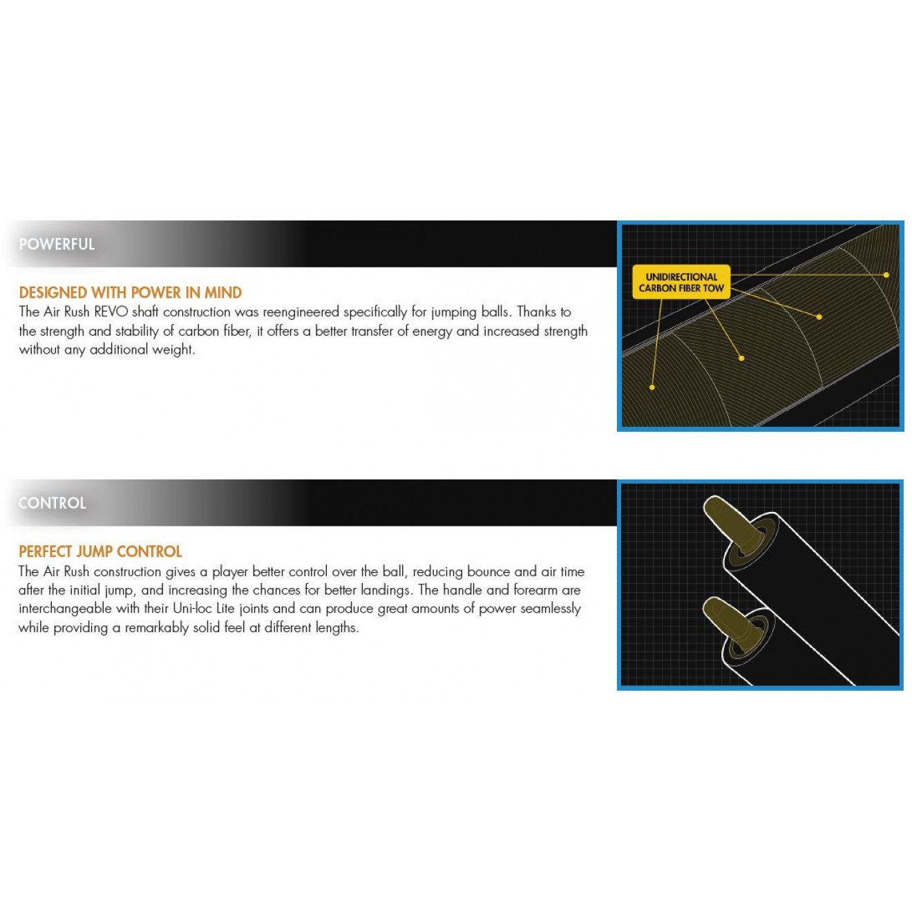 Predator AIR RUSH  Jump Queue mit Extension