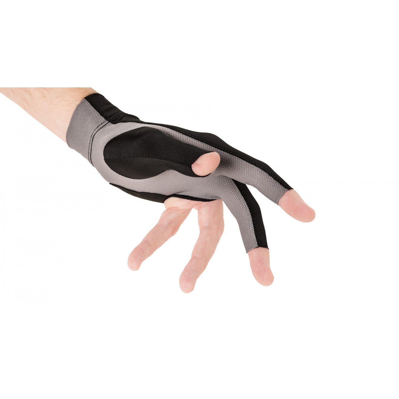 Handschuh, Predator Second Skin, 3-Finger, schwarz-grau L-XL