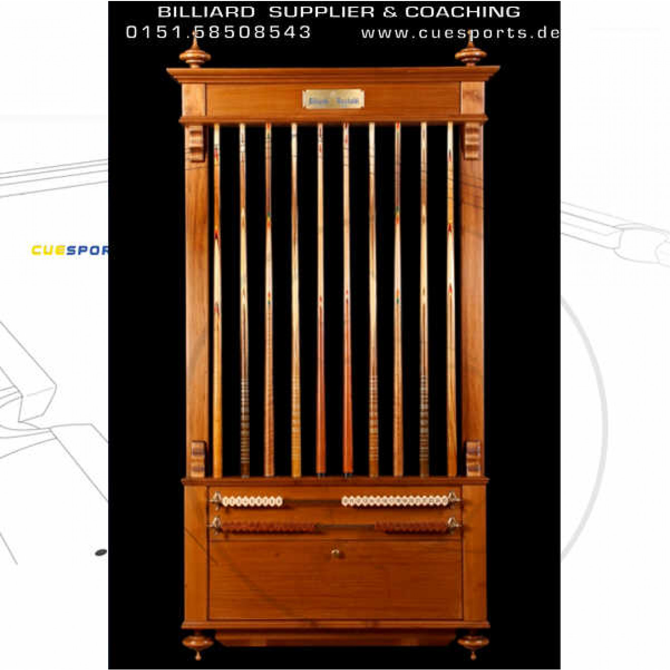 Poolbillardtisch ROMA