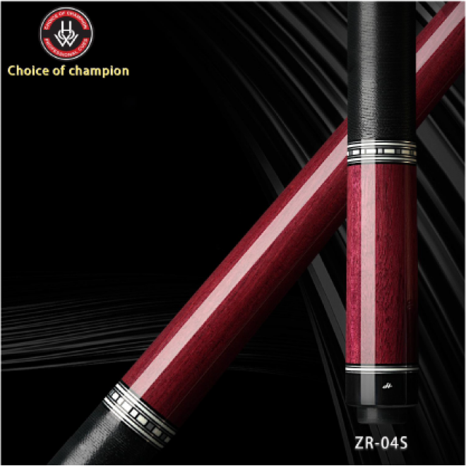 HOW ZR-04 Premium Billardqueue, Pool, Purple Heart Holz