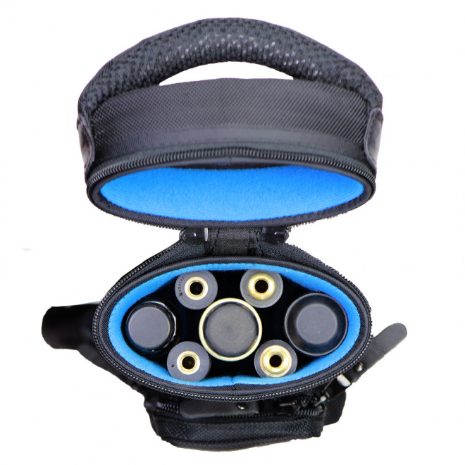 JB Ultimate Rugged Black - Copper 3x4 Pool Cue Case