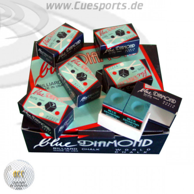 Blue Diamond Billardkreide 2er Pack