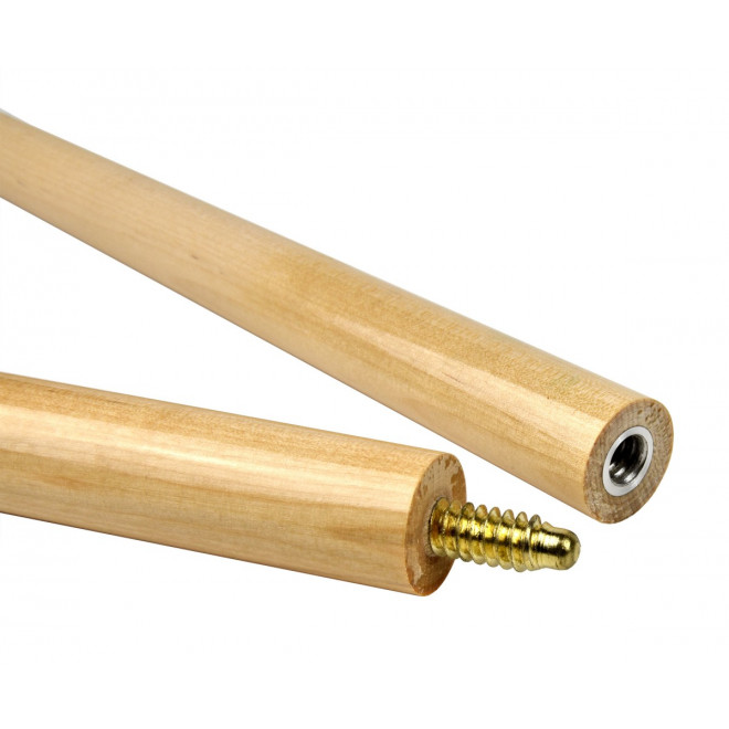 Queue zweiteilig ECO 12mm Schraubleder, 140cm