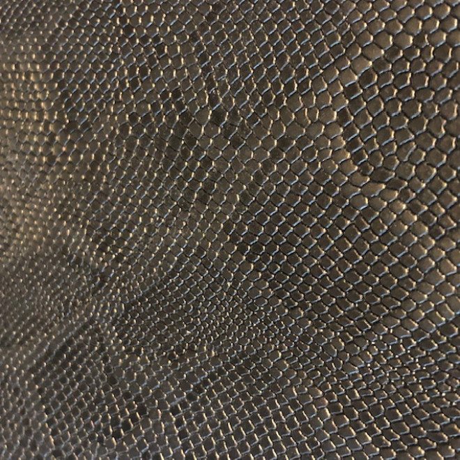 Snakeskin Look Leder Griffband