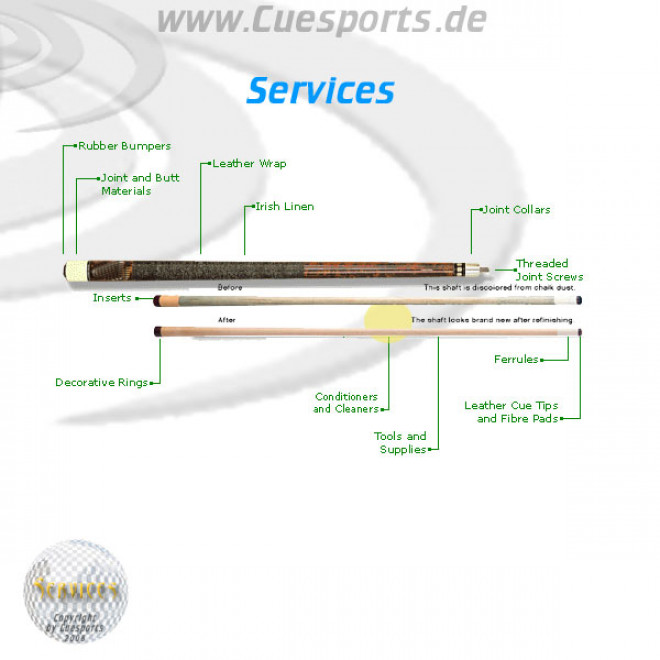 Queue Oberteil Reinigung