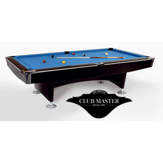 Poolbillardtisch CLUB MASTER Farbe schwarz