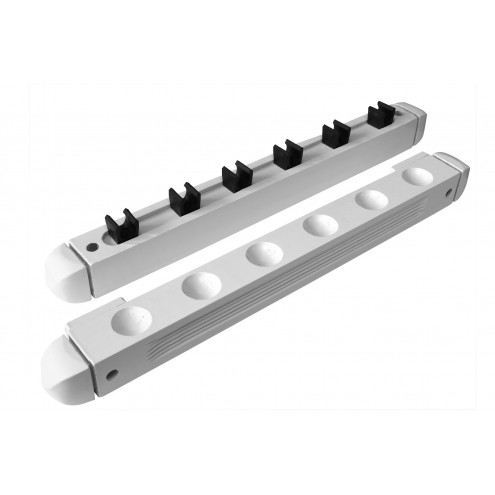 Cue Wall Rack holder white
