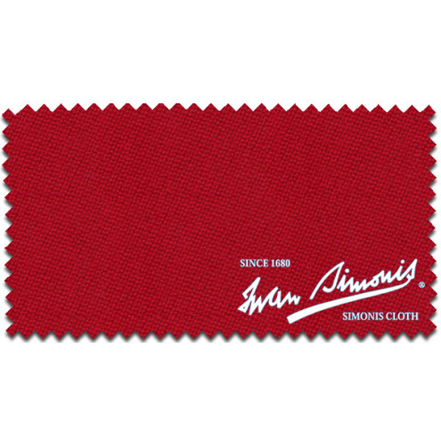 Billard-Tuch Simonis 860, 165cm ROT