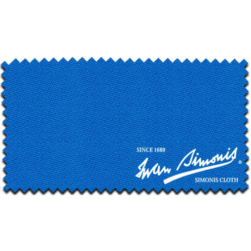 Billard-Tuch Simonis 860, 165cm TOURNAMENT BLUE