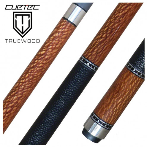 Cuetec Cynergy Leopard Truewood Leather