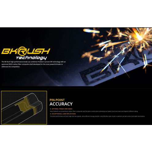 Predator BK RUSH SW ORANGE